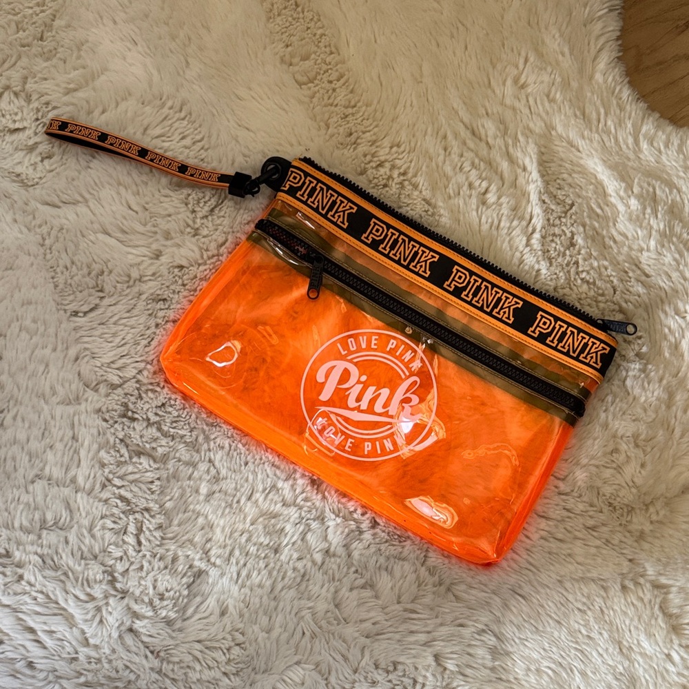 Victoria's Secret Jelly PINK Wet Dry Bag